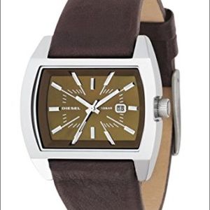 NEW Diesel Watch Brown Leather